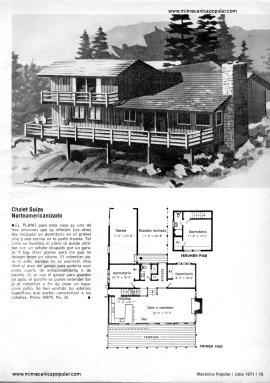 Viviendas de arquitectura funcional - Julio 1971
