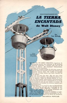 LA TIERRA ENCANTADA de Walt Disney -Enero 1958