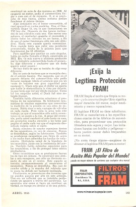 Los autos que fracasaron - Abril 1955