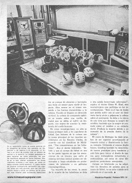 La Ciencia en los Deportes: Casco de Fútbol Americano -Febrero 1975