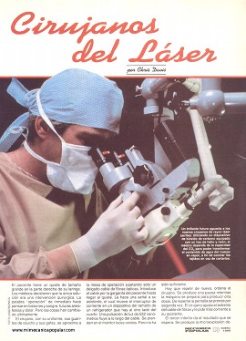 Cirujanos del Láser - Enero 1989