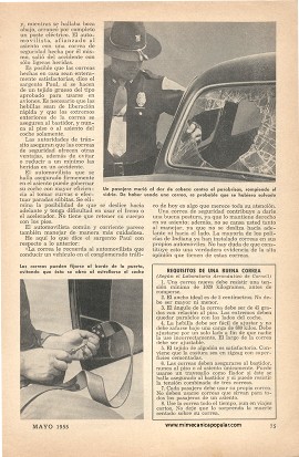 Cinturón de Seguridad vs. Accidentes - Mayo 1955