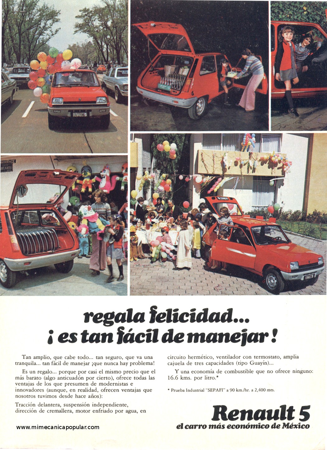 Publicidad - Renault 5 - Octubre 1978
