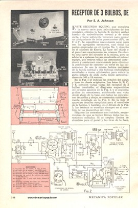 Receptor de 3 bulbos - Abril 1948