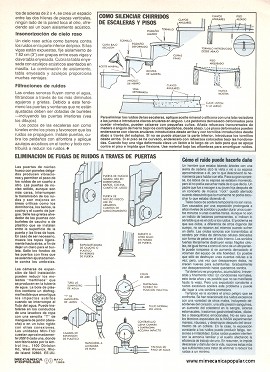 ¿Ruidos en la casa? Elimínelos - Mayo 1989