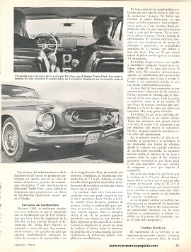 Prueba de las turbinas de gas Chrysler 1963 - Junio 1962