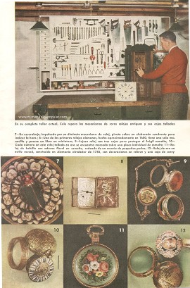 Relojero de Antigüedades -Noviembre 1950