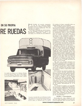 Salga de excursión en su propia Casa Sobre Ruedas - Septiembre 1965