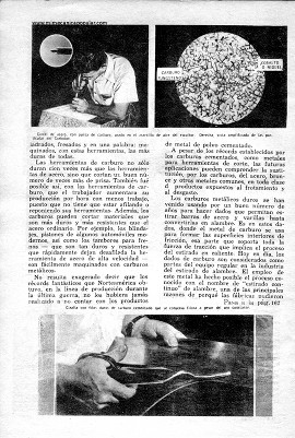 Metales sintéticos como los pidan - Mayo 1947