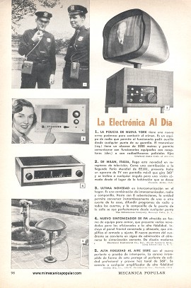 La Electrónica Al Día - Noviembre 1958