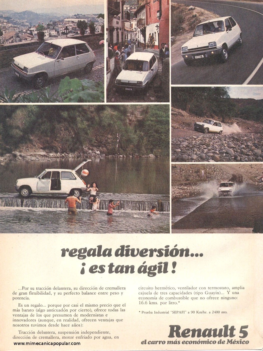 Publicidad - Renault 5 - Septiembre 1978