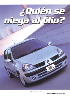 Renault Clio - Mayo 2002