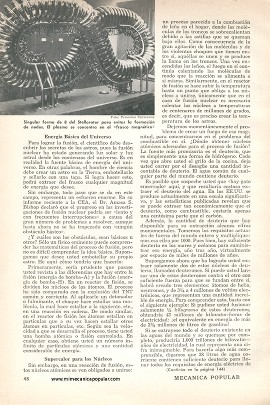 Energía de Fusión para el Mundo del Futuro - Marzo 1959
