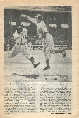 Fotografía Deportiva Para Aficionados - Junio 1947