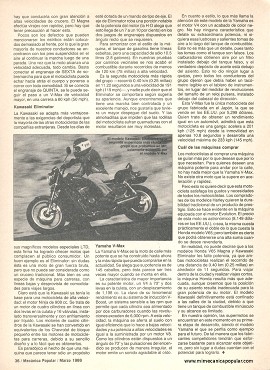 Probando las supermotos - Marzo 1986