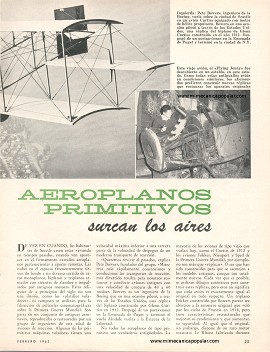 Aeroplanos Primitivos Surcan Los Aires - Febrero 1963