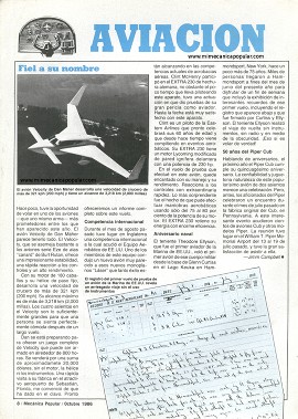 Aviación - Octubre 1986