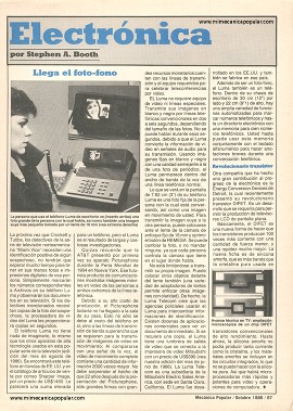 Electrónica - Octubre 1986