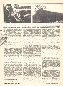 Combustible del futuro -gas propano - Julio 1980