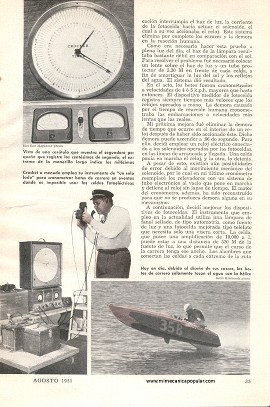Soy Cronometrista de Campeones - Agosto 1951
