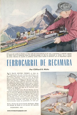 Ferrocarril de Recamara - Febrero 1952