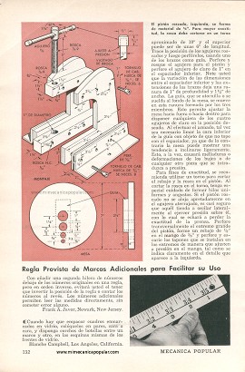 Útil Prensa Para el Taller - Junio 1957
