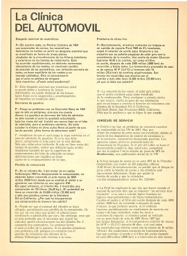 Clínica del Automóvil - Marzo 1972