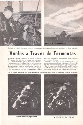 Vuelos a Través de Tormentas - Marzo 1955