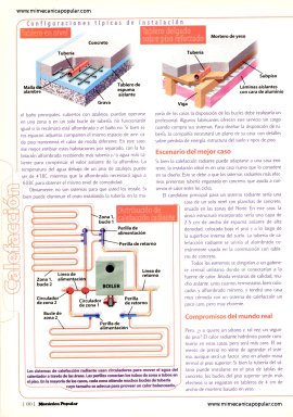 Calefacción radiante por agua - Febrero 1997