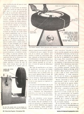 El Balanceo de las Ruedas de su Automóvil - Diciembre 1972