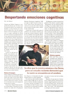 Despertando emociones cognitivas - Abril 2002