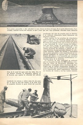 1600 Kilómetros Por Hora Sobre Rieles - Enero 1953