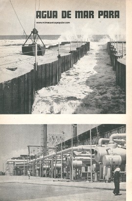 Agua de Mar Para un Mundo Sediento - Julio 1959