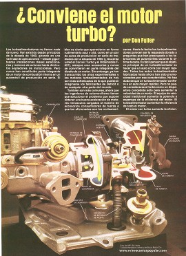 ¿Conviene el motor turbo? -Marzo 1983