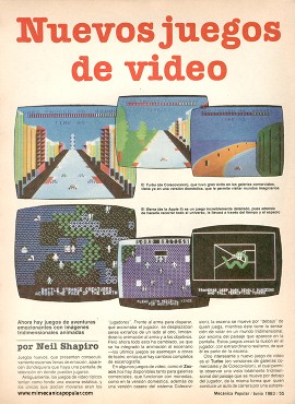 Los juegos de video de junio 1983