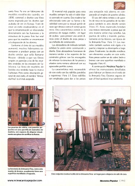 La herencia de la artesanía - Noviembre 1997