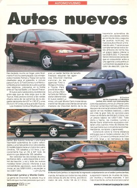 Los Autos Nuevos de Octubre 1994
