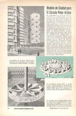 Modelo de Ciudad para El Círculo Polar Ártico - Julio 1959