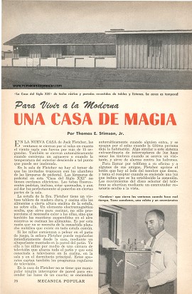 Una Casa de Magia - Noviembre 1954