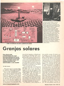 Granjas solares - Junio 1978