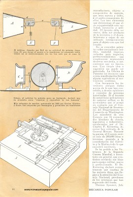 ¿Quiere Usted Obtener Una Patente? - Noviembre 1947