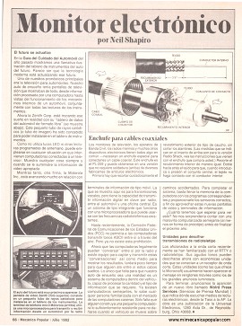 Monitor electrónico - Julio 1982