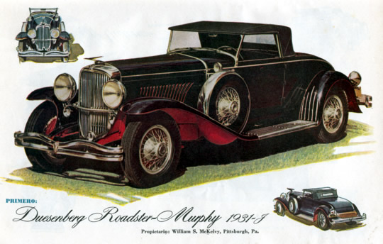 Primero - Duesenberg Roadster - Murphy 1931-J