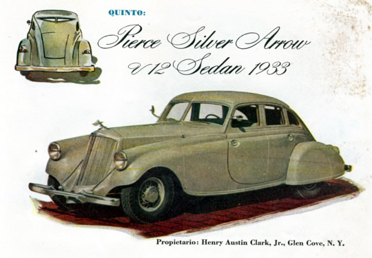 Quinto - Pierce Silver Arrow V12 Sedan 1933