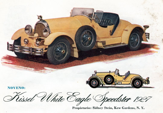 Noveno - Kissel White Eagle Speedster 1927