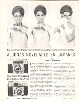 Algunas Novedades en Cámaras Fotográficas - Febrero 1964