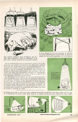 Para el Agricultor - Febrero 1957