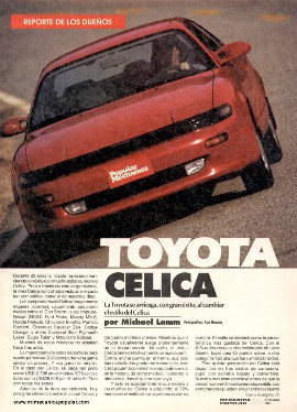 Informe de los dueños: Toyota Celica - Octubre 1991