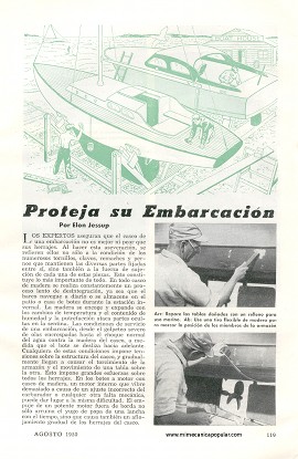 Proteja su Embarcación - Agosto 1950