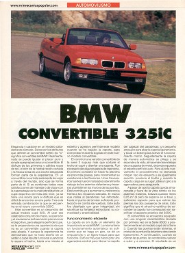 BMW convertible 325ic - Enero 1994
